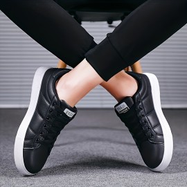 Hot New Men's Skate Shoes Trendy Sneaker Men's Trendy Lace Up White Shoes Outdoor Walking Shoes