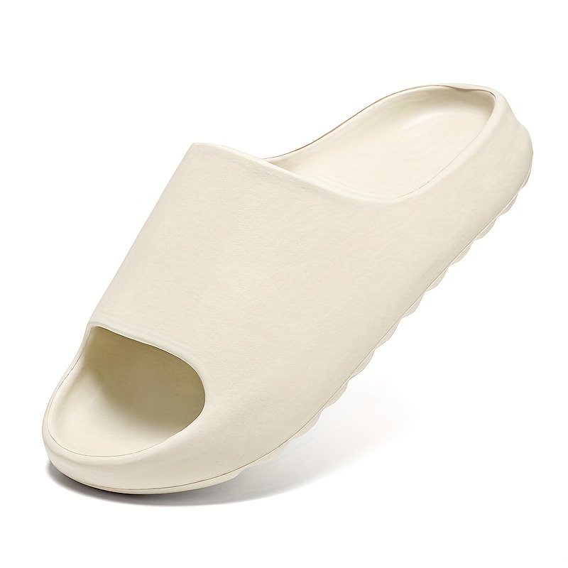 mens cloud slides casual non slip slippers open toe eva shoes for indoor outdoor beach shower spring and summer details 0