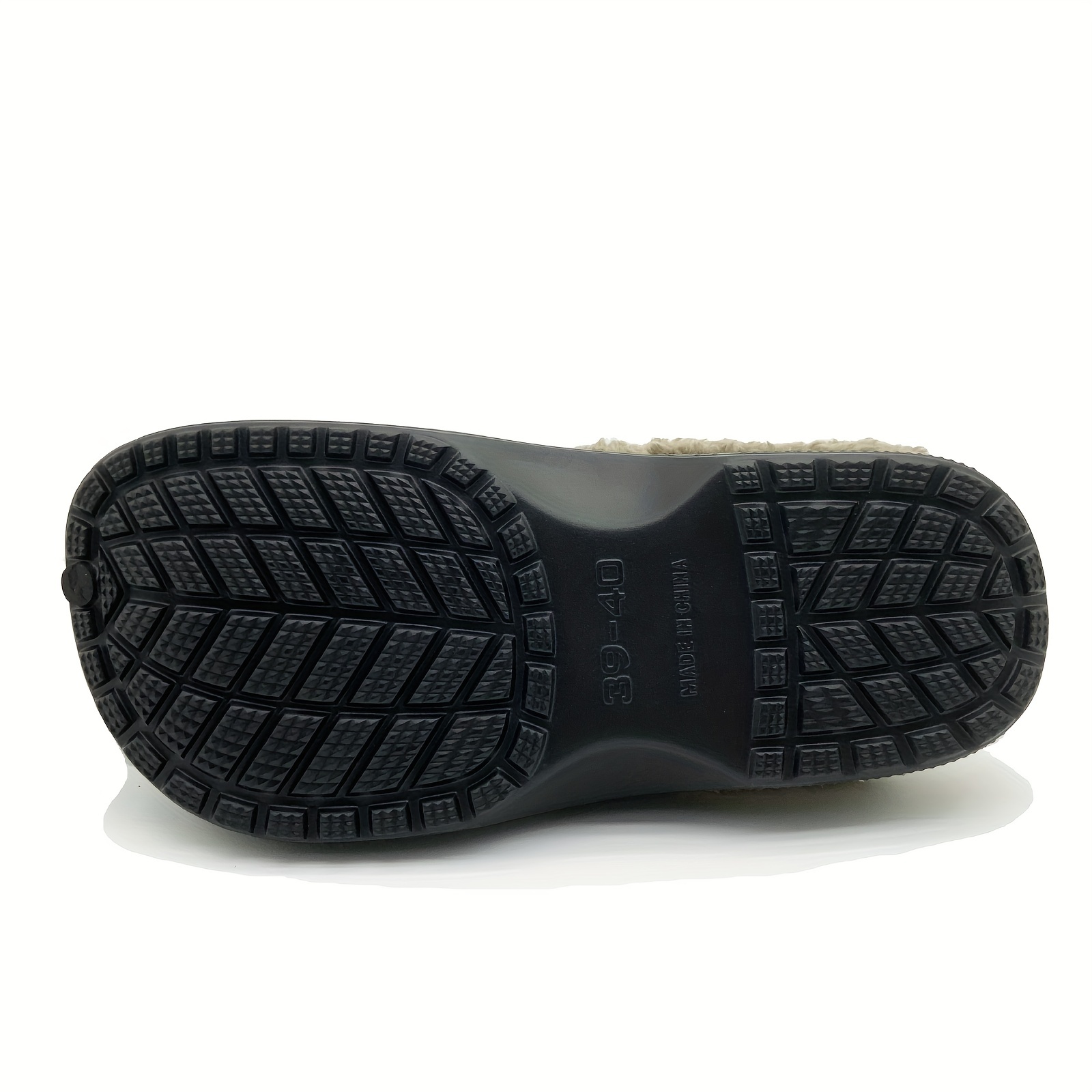 cozy waterproof house slippers anti skid slip on shoes indoor for men winter shoes fuzz lined clogs details 10